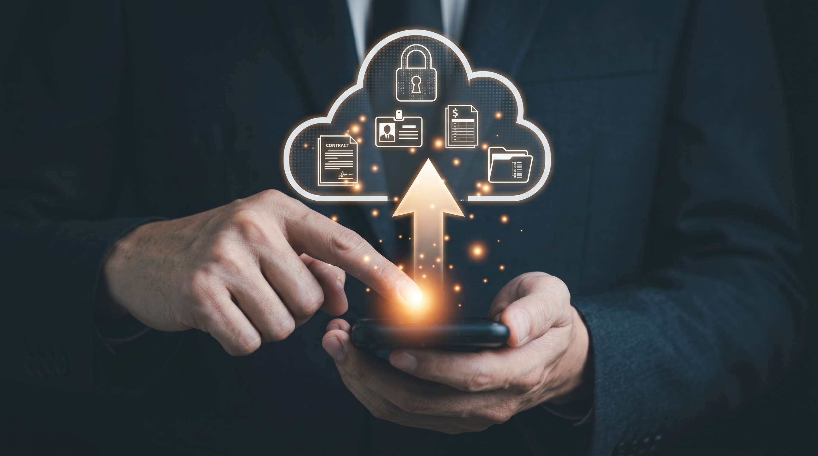 Cloud Solutions — uploading contracts, IDs and files securely to the cloud
