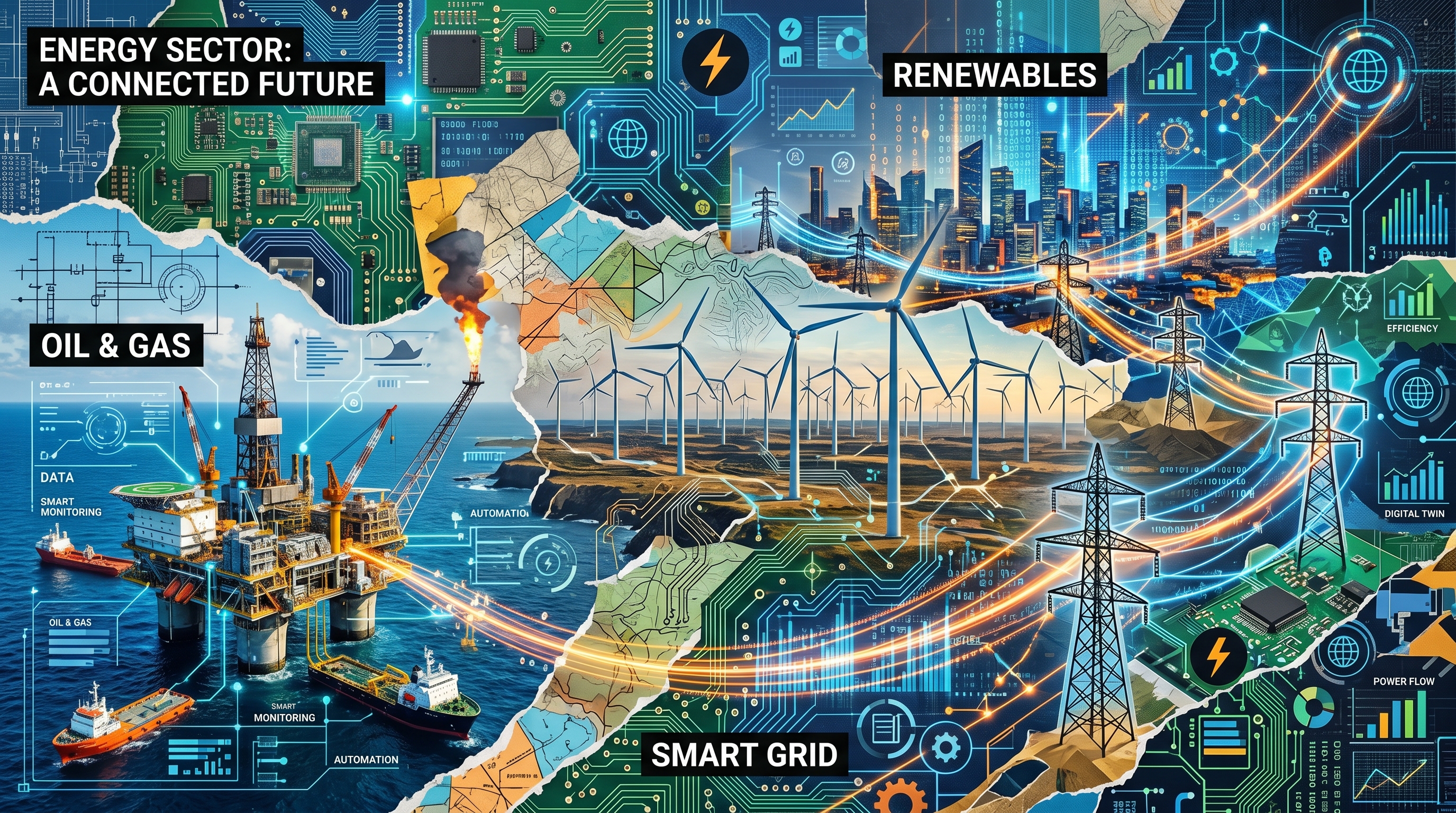 Energy Sector — Oil & Gas, Renewables, Smart Grid